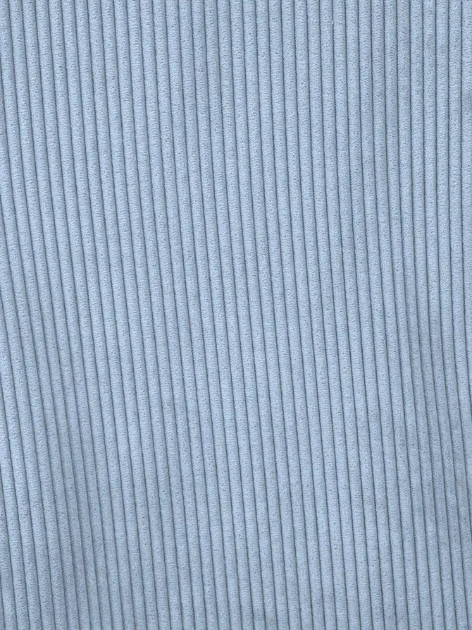 Fotel LUNAIRE obrotowy sztruksowy niebieski 86x76x87 cm