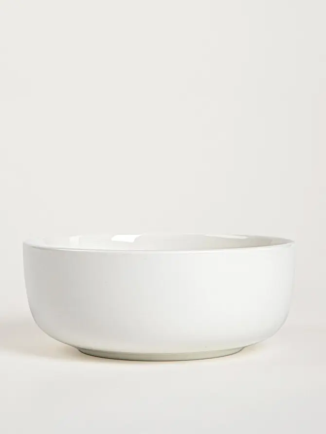 Misa BERGO porcelanowa duża biała 1,5 l