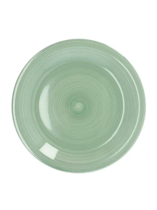 Talerz OBLAN deserowy pistacjowy 19 cm