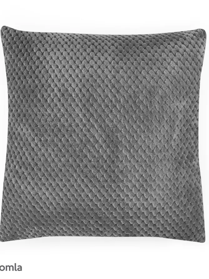 Poszewka ziarnka ryżu szara NOAH 45X45 SS18 901397