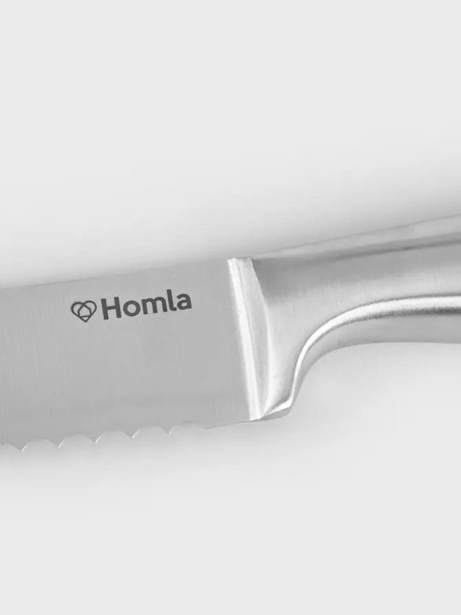 Nóż ONTARIO do chleba srebrny 32 cm