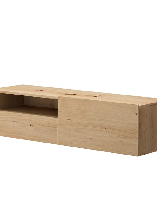 Szafka RTV ENJOY naturalna 120x37x47 cm