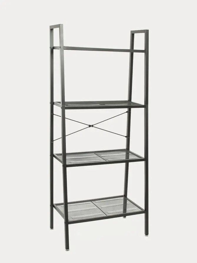 Regał MALMI metalowy czarny 60x35x135 cm