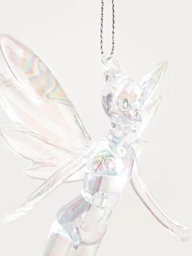 Zawieszka BIJOU wróżka transparentna 13 cm