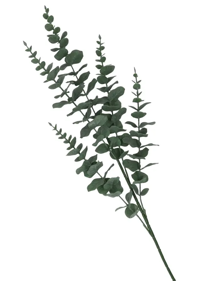 Gałązka sztuczna EUCALYPTUS zielona 95 cm