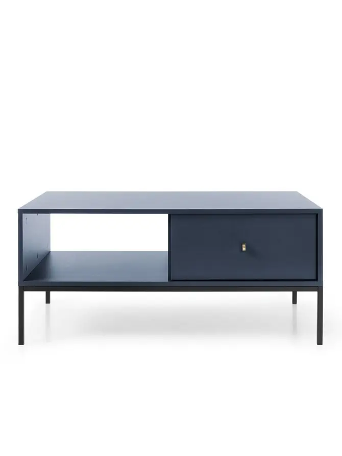 Szafka RTV MONO! granatowa 103,5x46,2x68 cm