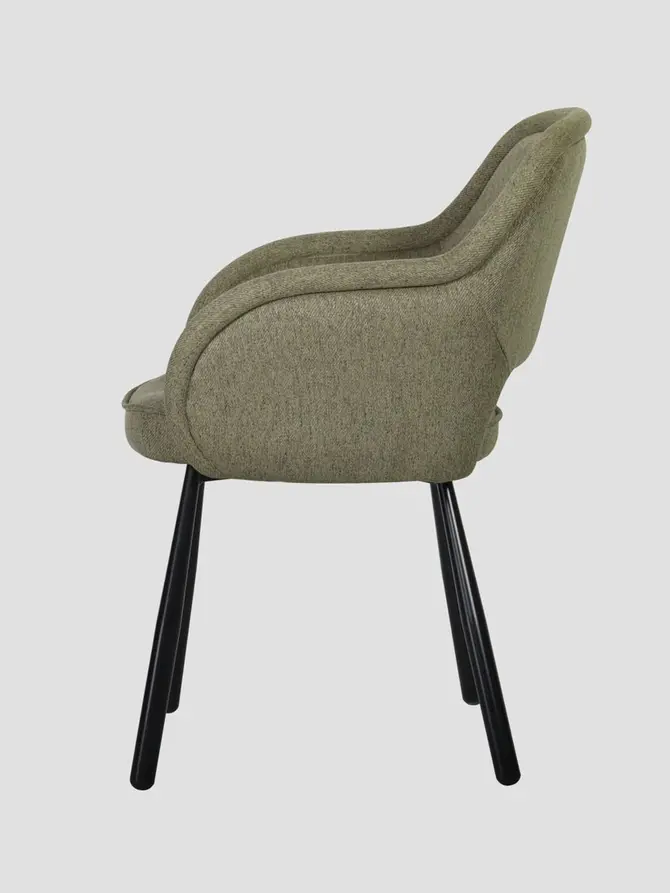 Krzesło CAMPEA Zielone 61x61x84 cm