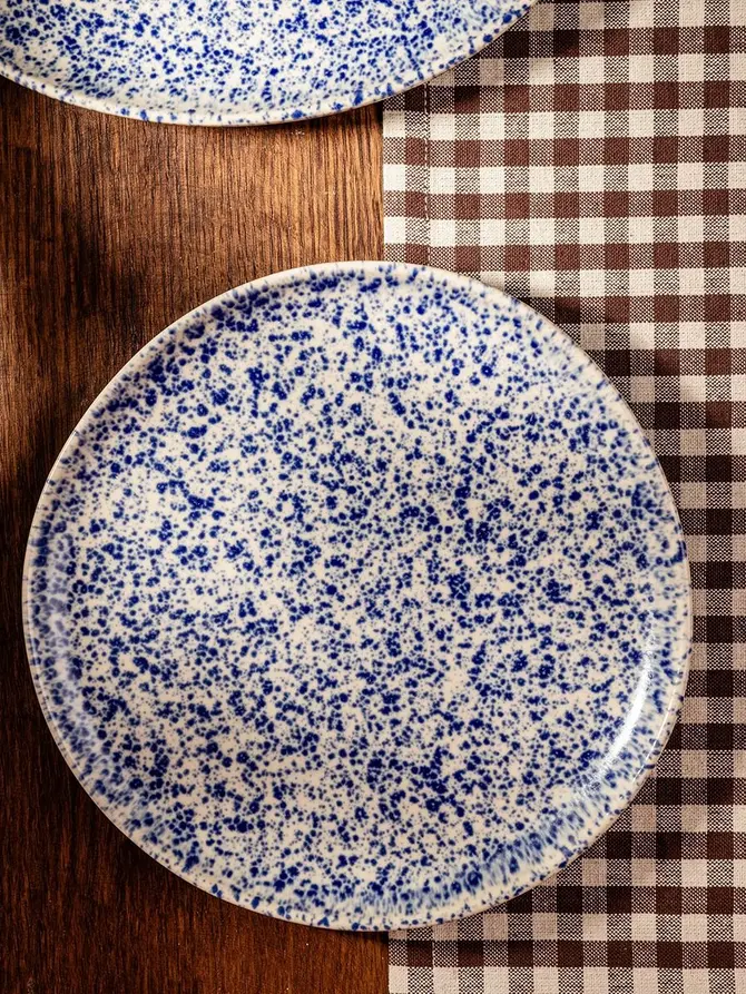 Talerz ADORA deserowy niebieski 20,5 cm