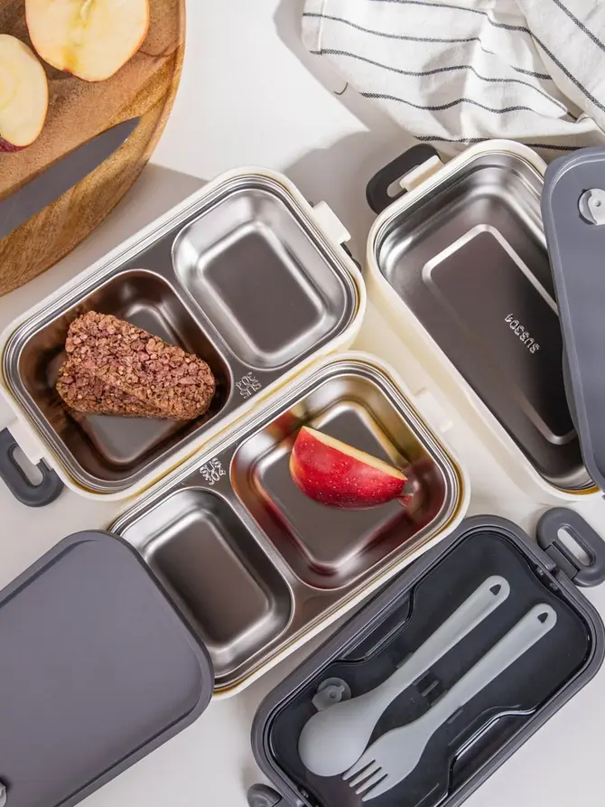 Lunchbox B2 MESA trzypiętrowy 2l