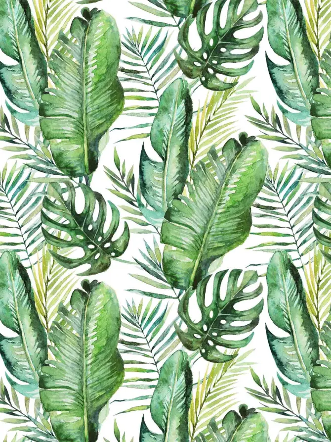 Hamak LEAF z motywem liści 100x280 cm