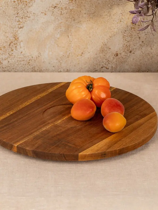 Deska do serwowania FRESCA z ceramiczną miseczką 35x1,5 cm