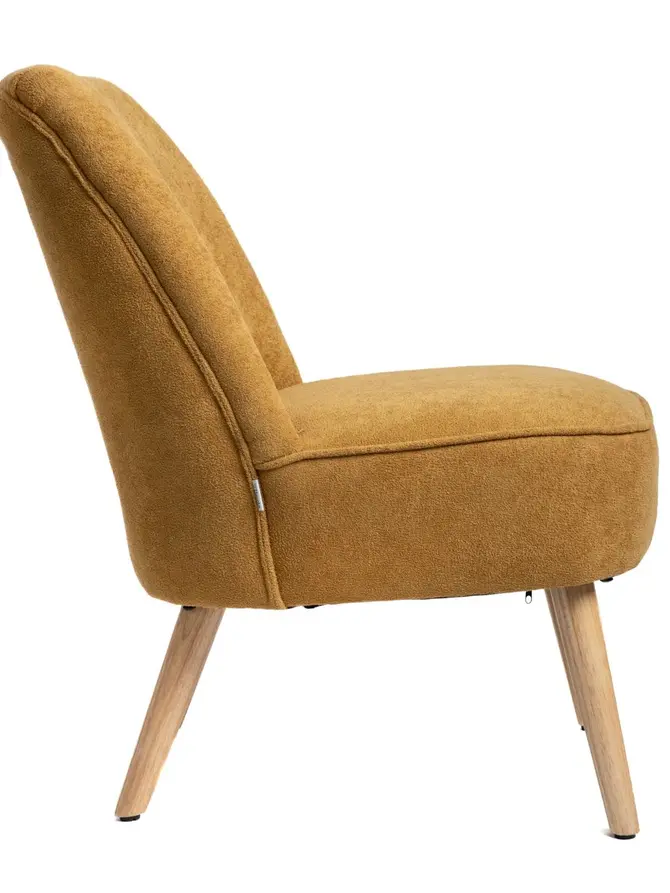 Fotel SOAL musztardowy 57x69x76 cm