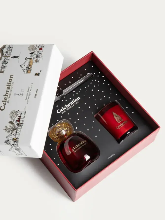 Zestaw zapachowy CELEBRATION Festive Berry 80 ml + 55 g