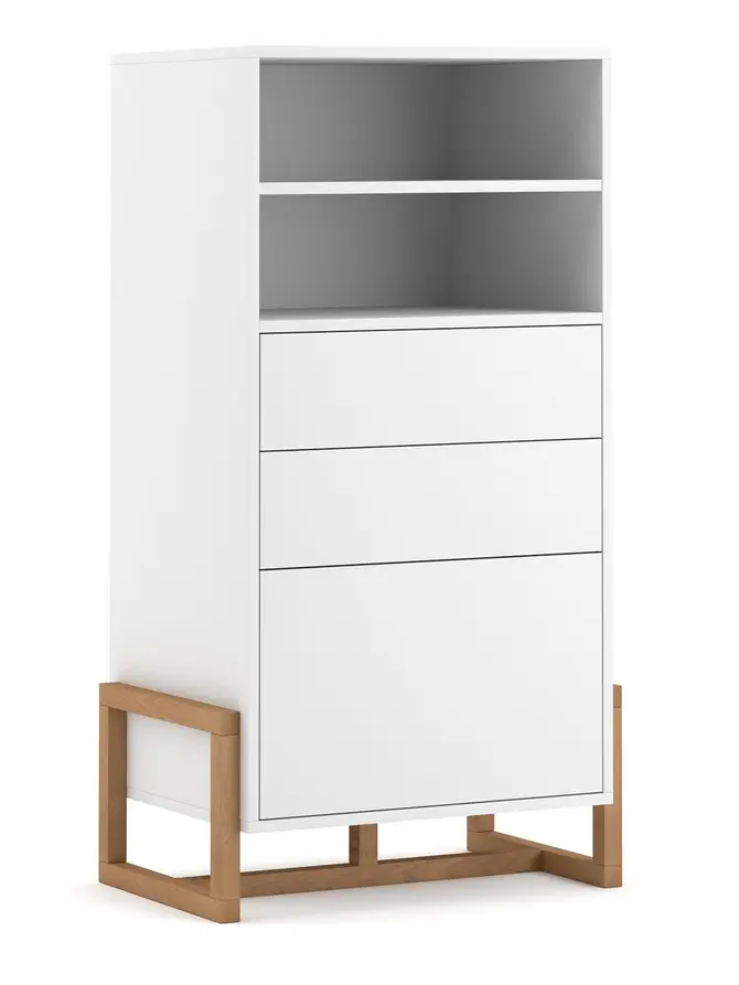 Komoda VARESE! BIAŁA 63,4x42x115,7 cm