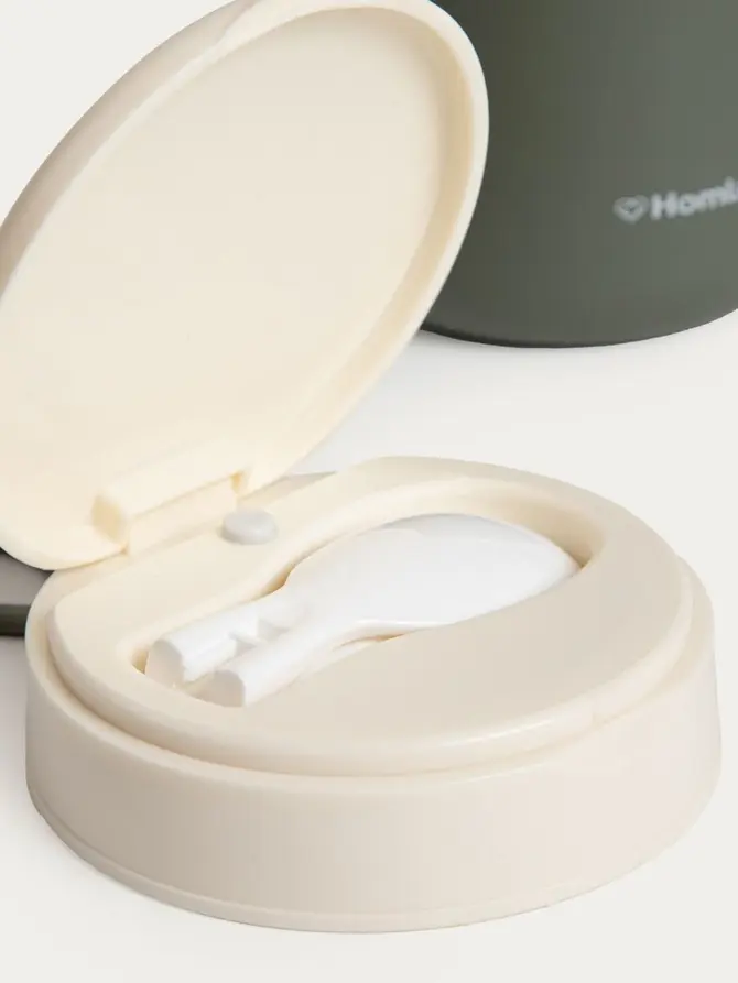 Pojemnik POPPIE na jogurt khaki 380 ml
