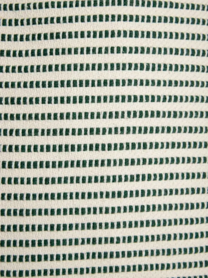 Poszewka FAYLORA zielona z frędzlami 45x45 cm