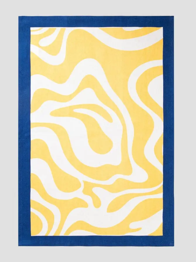 Zestaw ścierek kuchennych COLOR MOSAIC wzór + waffel 2*45x65 cm