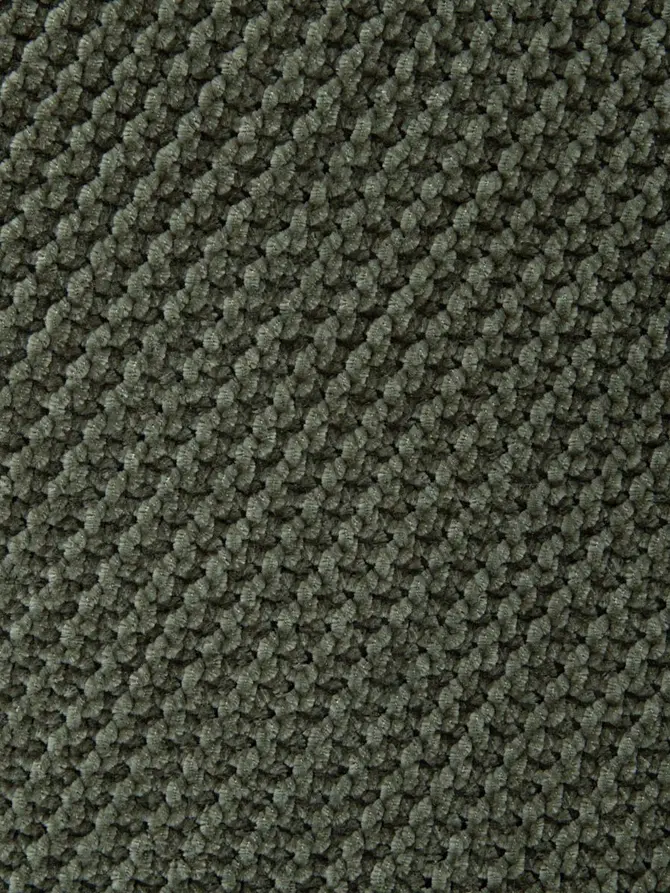 Koc CHENILLE szenilowy khaki 130x170 cm
