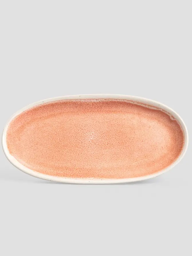 Półmisek SEDANO owalny koralowy 18 cm