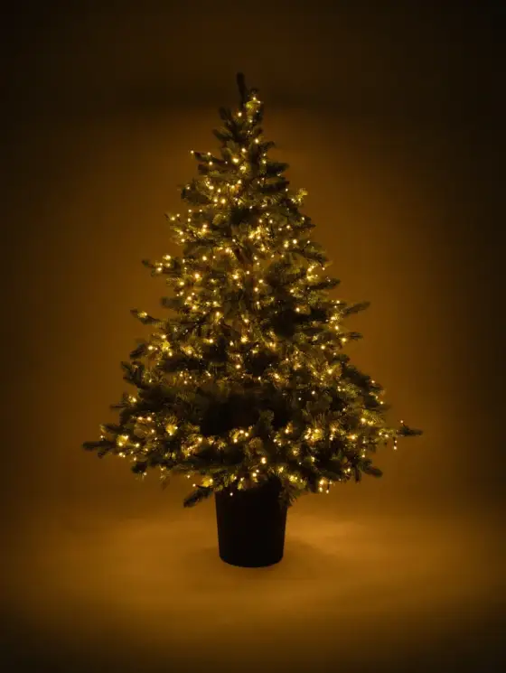 Choinka LUMIVELL ze światełkami 800 120 cm