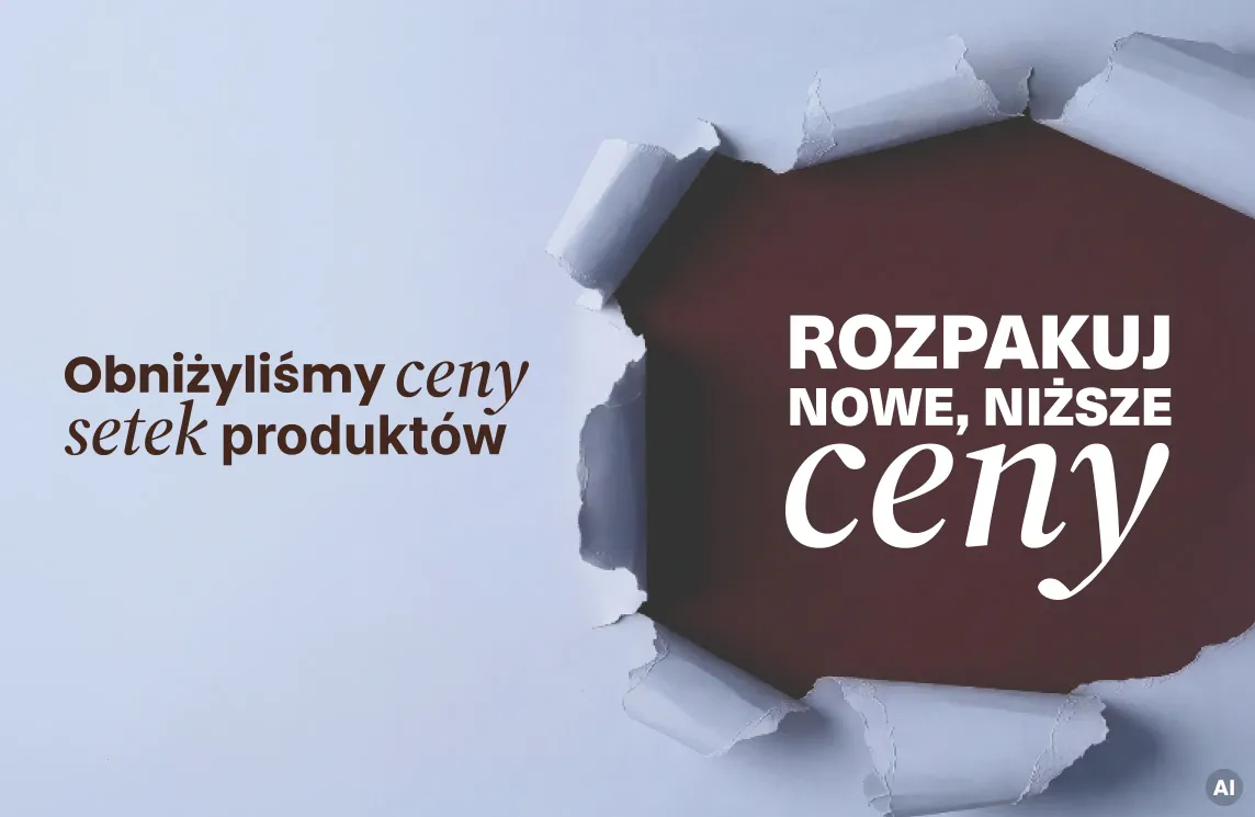 Rozpakuj nowe, niższe ceny