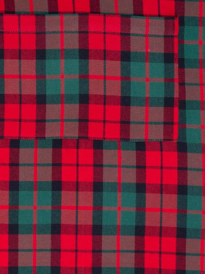 Fartuch kuchenny TARTAN w kratę 60x80 cm