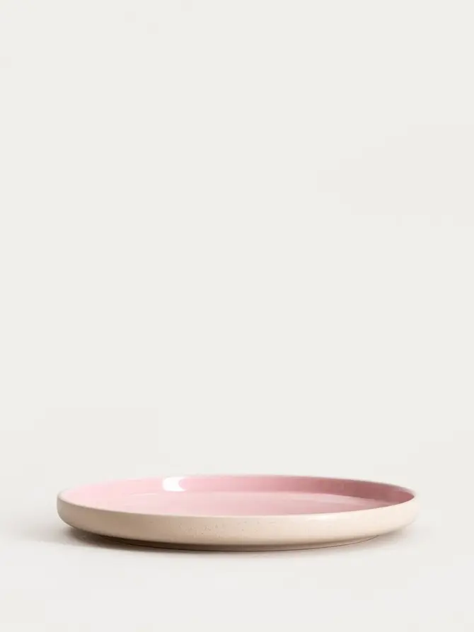 Talerz LABRA obiadowy różowy 26 cm