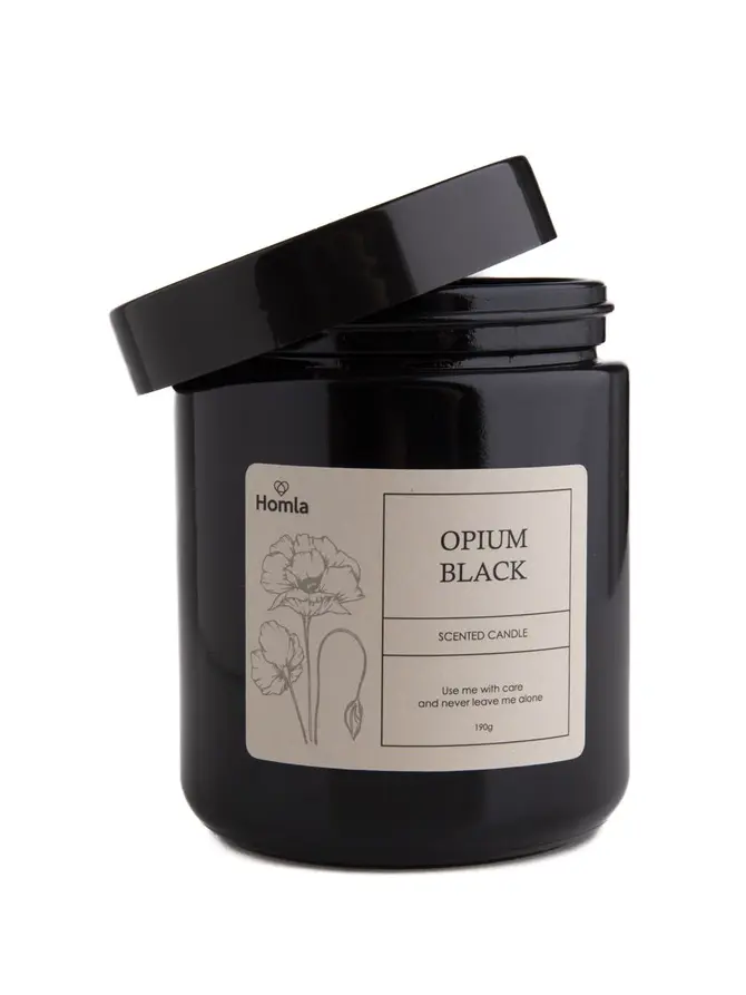 Świeca zapachowa TOFU Opium Black 190 g