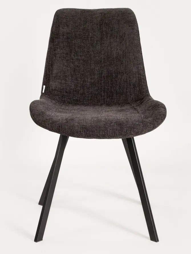 Krzesło SILLA Ciemnoszare 52x60,5x83,5 cm
