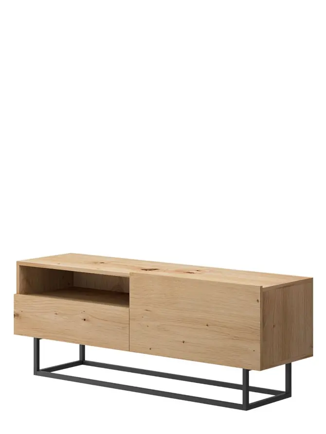 Szafka RTV ENJOY naturalna 120x37x47 cm