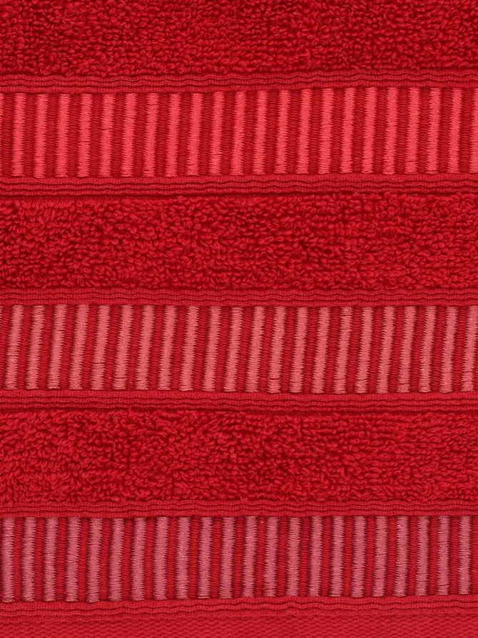 Ręcznik TONGA czerwony 70x130 cm