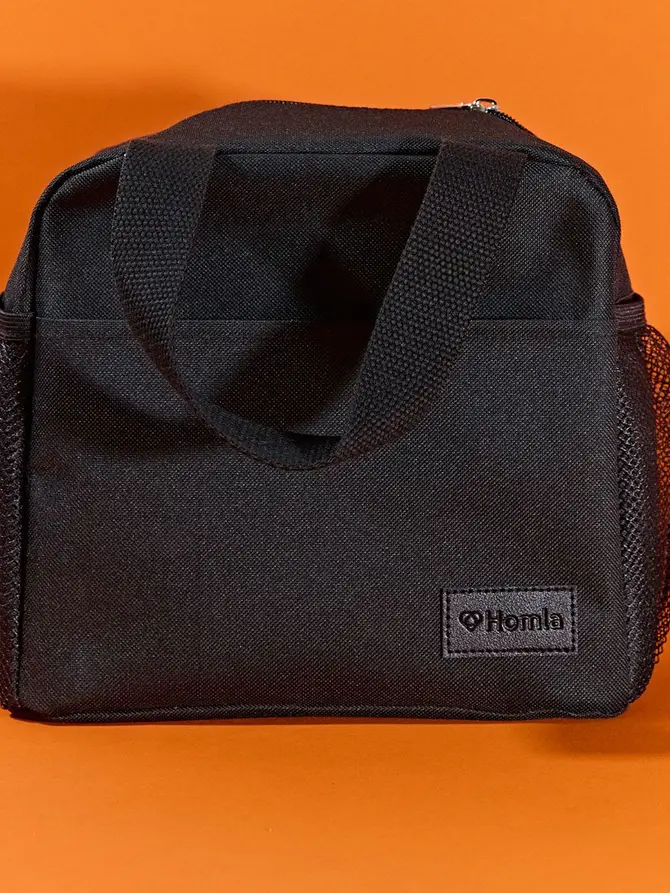 Torba CHUBAG na lunch czarna 22,5x14x21cm
