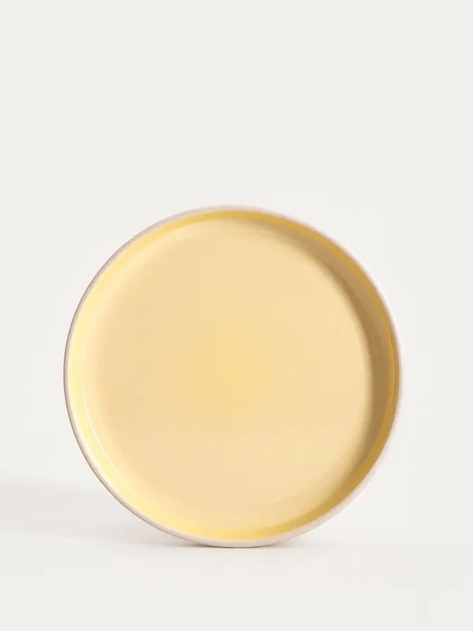 Talerz LABRA deserowy żółty 20 cm