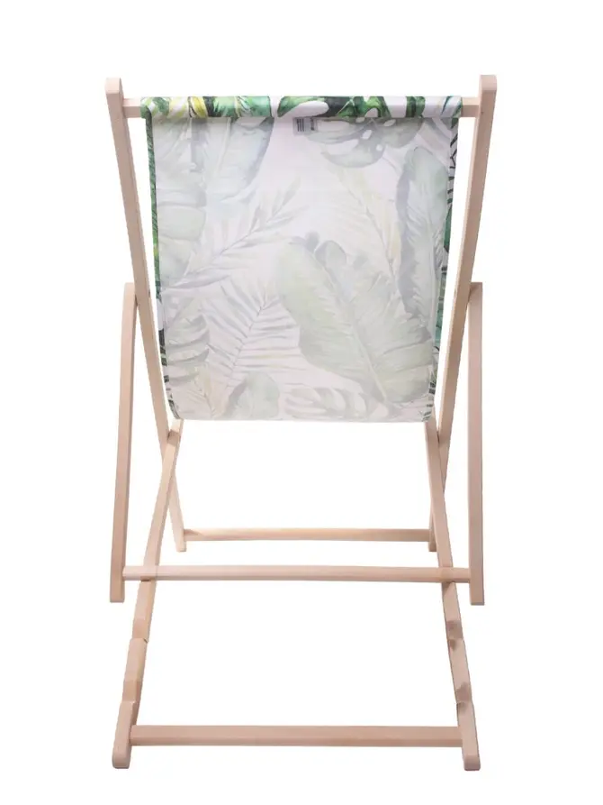 Leżak LEAF drewniany 58,5x71x100 cm