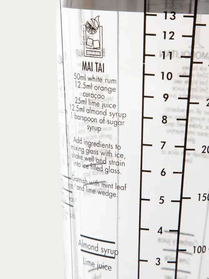 Shaker ALCOLE ze srebrnym wieczkiem 0,4 l