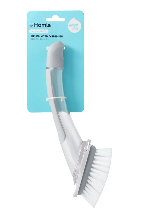 Szczotka EASY CLEAN z dozownikiem 26x5 cm