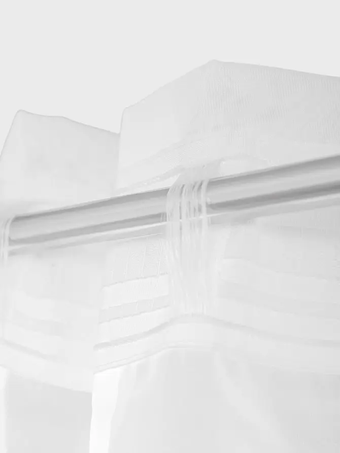 Firanka B2 Sorelia z taśmą biała 300x160 cm