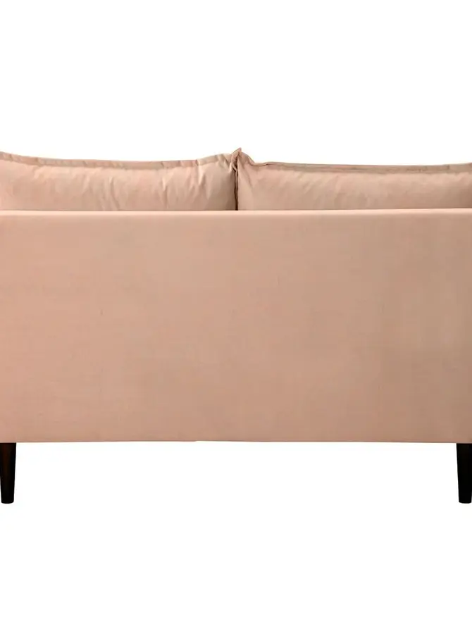 Sofa RUGG Sofa różowa 149x86x91 cm
