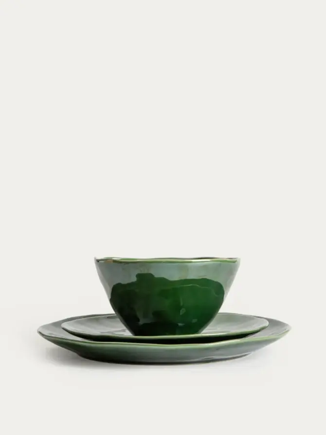 Miska ALBERD zielona 15 cm
