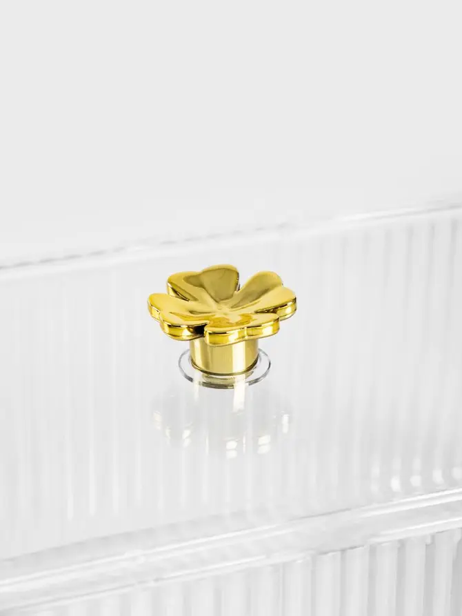 Pojemnik LUXE plastikowy z przykrywką 18x10x7,5 cm