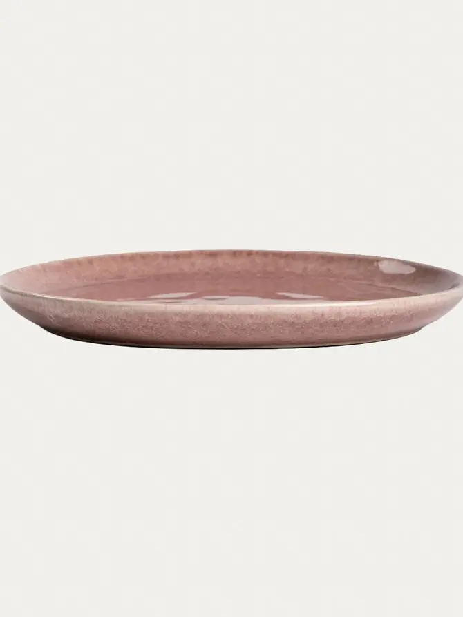 Talerz MYSTIC deserowy różowy 21 cm