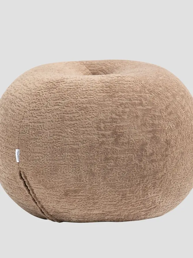 Pufa LUNCTA Beżowa 82x52x34 cm