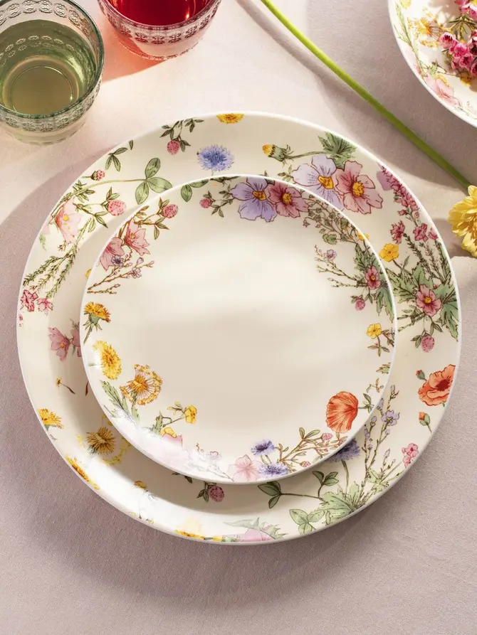Talerz MEADOW FLOWERS deserowy 19 cm