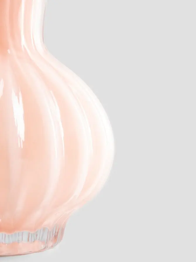 Wazon FLOREVA szklany koralowy 12x22,5 cm