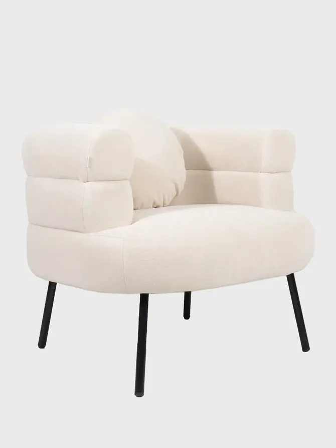 Fotel SUAVE Beżowy 87x80x72 cm