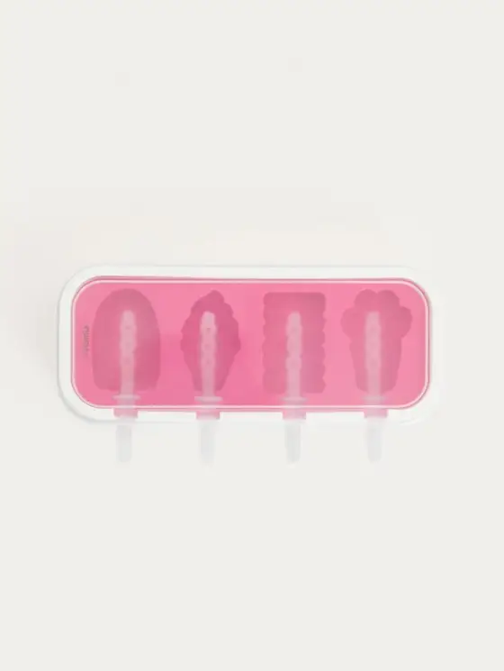 Forma ICE SUMMER różowa na lody na patyku 23,5x10cm