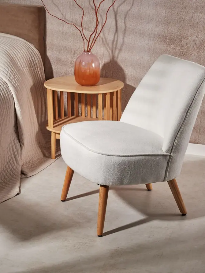 Fotel SOAL ecru 57x69x76 cm