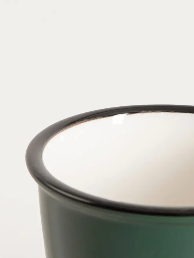 Kubek SOLENE z choinką zielony 0,3 l