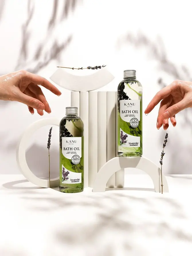 Olejek do kąpieli l Bath oil Lavender & Sandalwood l Lawenda i Drzewo sandałowe