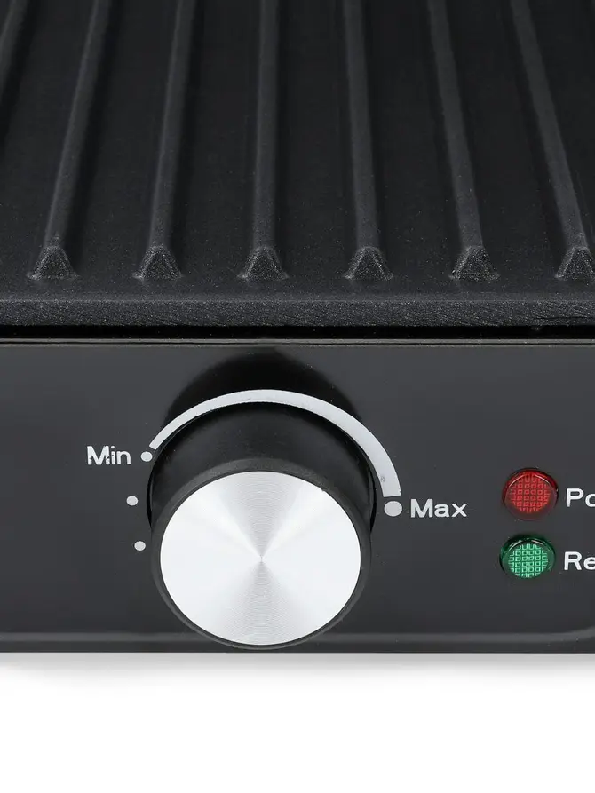 Grill elektryczny BROCK srebrny 1500 W